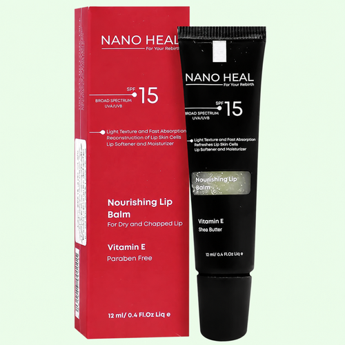 بالم لب مغذی و مرطوبکننده نانوهیل مدل لیپکر ۱۵ با SPF15